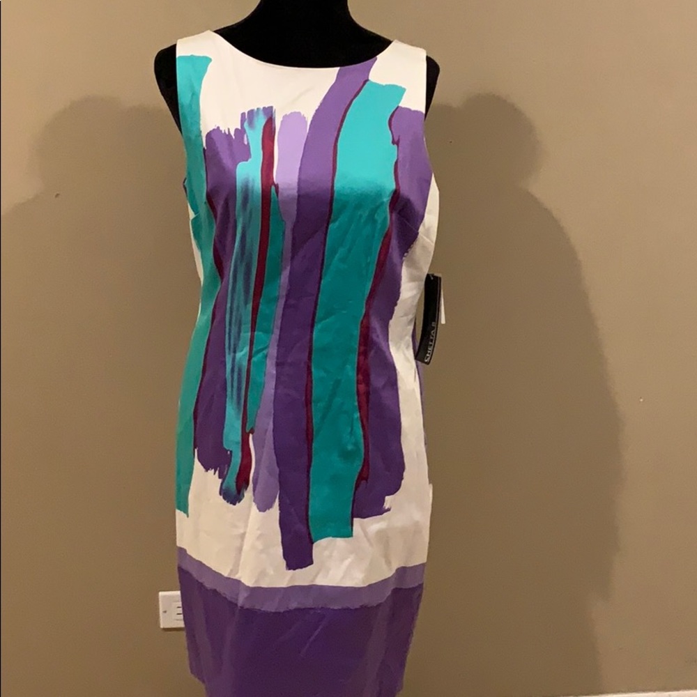 Chetta B Brushstroke Dress